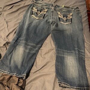 Vigoss Blue Denim capri